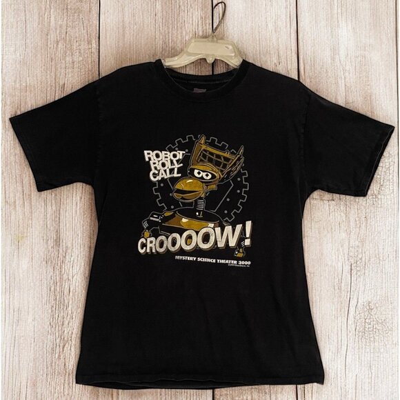 Mystery Science Theater 3000 Robot Roll Call T-Shirt 2011 Medium Black - Picture 1 of 6